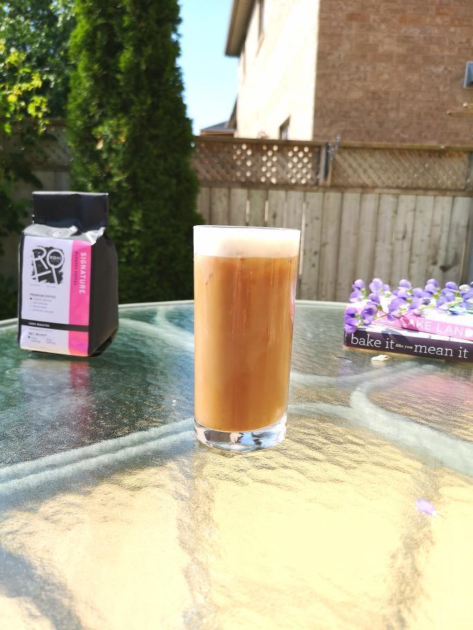 Brown Sugar Shaken Espresso with Oat Milk Cold Foam – Rohi Coffee