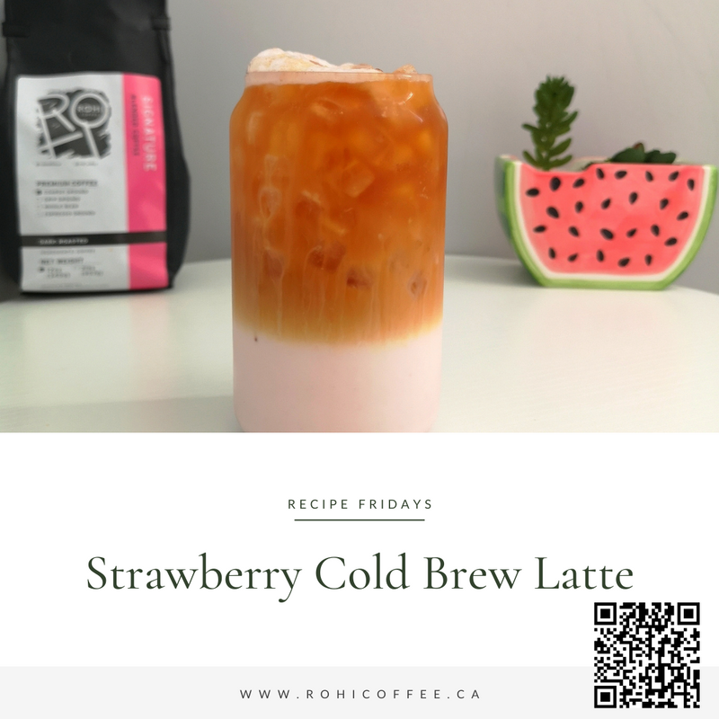 Strawberry Cold Brew Latte