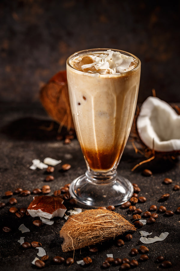 Coconut Caramel Iced Latte