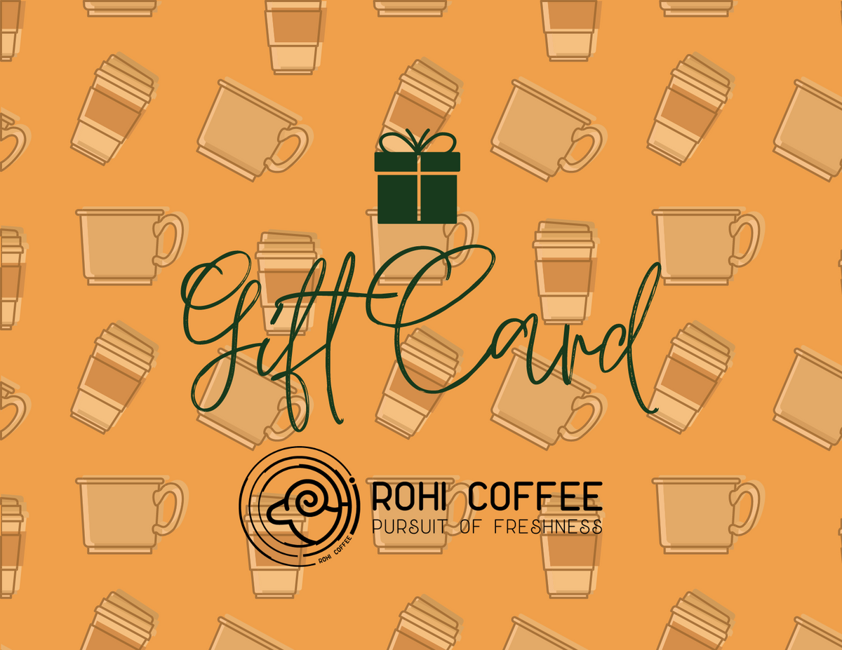 Carte-cadeau café Rohi